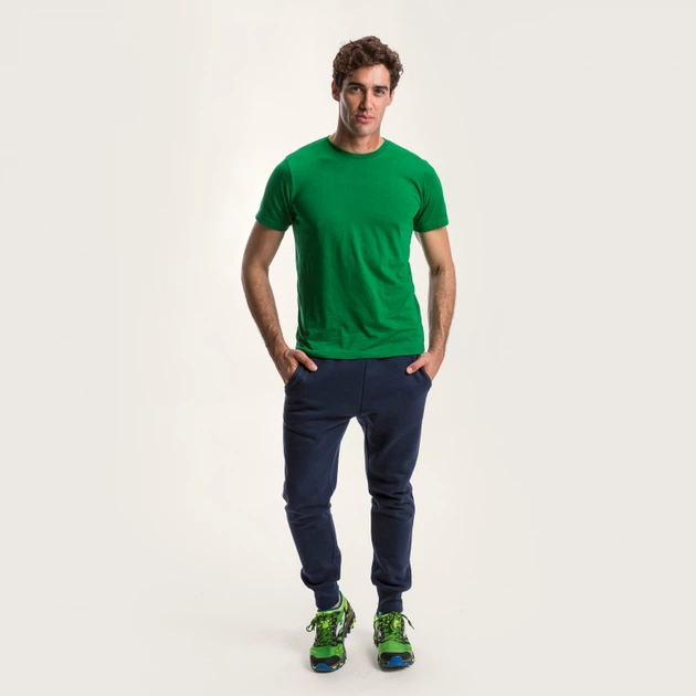 Футболка Joma NIMES колір: зелений, розмір XS