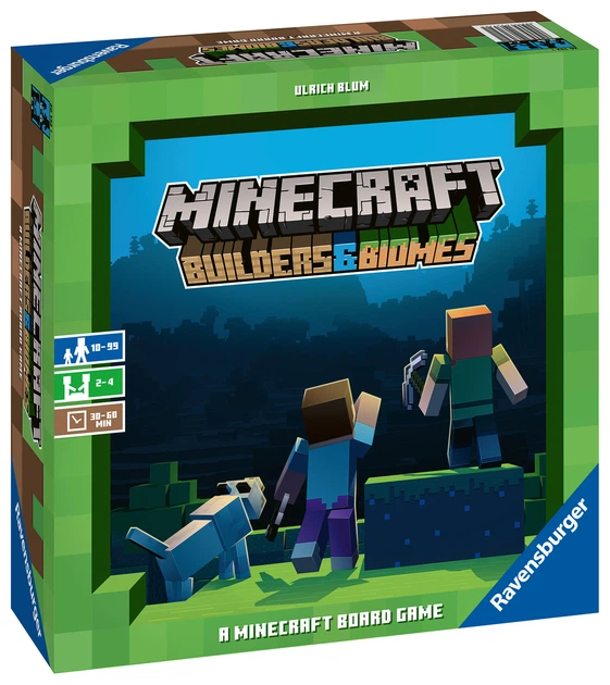 Gra planszowa Ravensburger Minecraft Budowniczowie i Biomy (4005556268672) - obraz 2