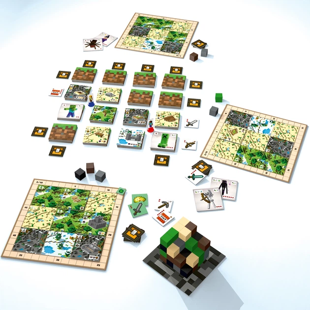 Gra planszowa Ravensburger Minecraft Budowniczowie i Biomy (4005556268672) - obraz 4