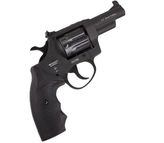 Револьвер под патрон Флобера Safari 431 Black, пластик - изображение 2