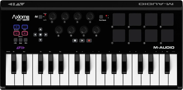 MIDI клавиатура M-Audio Axiom Air Mini 32 - Фото 1 MIDI клавиатура M-Audio Axiom Air Mini 32 - изображение 1