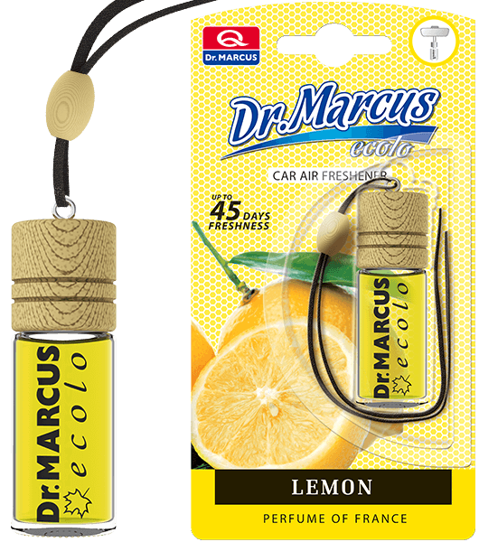 Ароматизатор Dr.Marcus Ecolo 4,5 мл Lemon - Фото 1 Ароматизатор Dr.Marcus Ecolo 4,5 мл Lemon - изображение 1