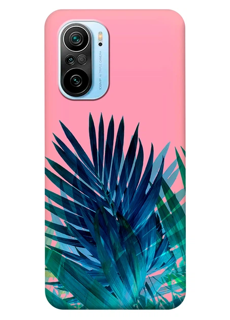 Силіконовий чохол ПринтОК для Xiaomi Mi 11i - Листя пальми - Фото 1 Силіконовий чохол ПринтОК для Xiaomi Mi 11i - Листя пальми - зображення 1
