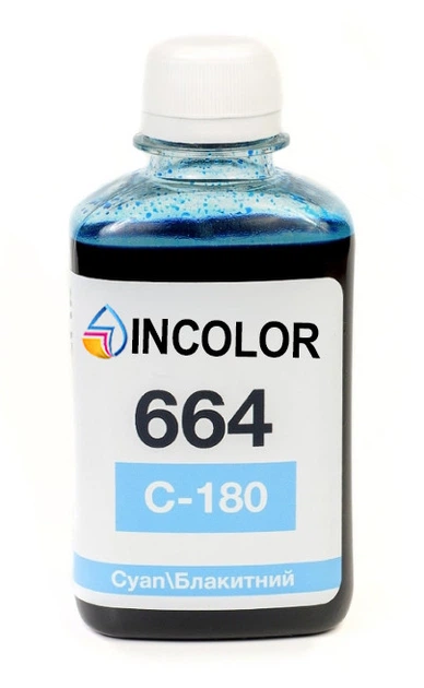 Чернила для Epson L382 - Комплект чернил NCOLOR 4х180 мл (B/C/M/Y) - изображение 5
