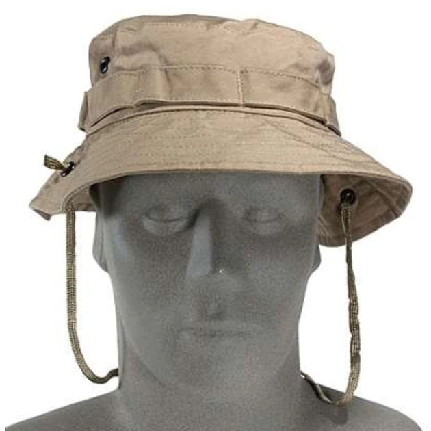 Панама тактична 5.11 Tactical Canvas Boonie Hat 89220 Large, Coyote Brown - зображення 1