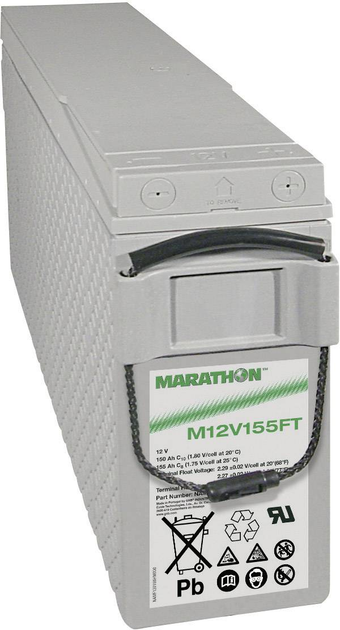 Аккумуляторная батарея Marathon 12V-155Ah (M12V155FT) - изображение 1