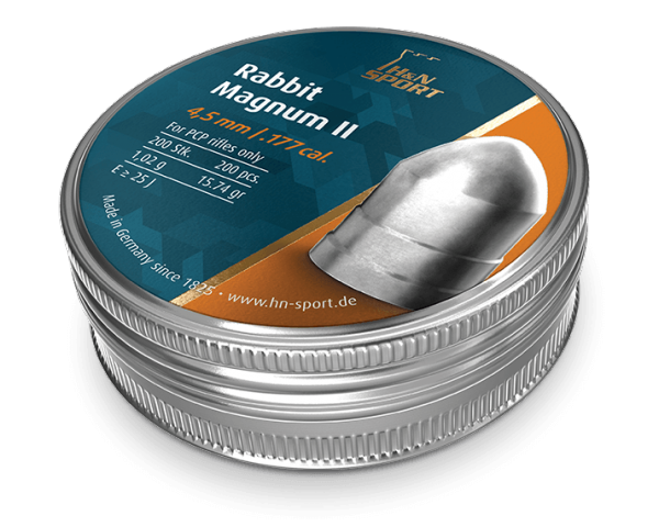 Кулі пневматичні H&N Rabbit Magnum II 1,02 гр 200 шт - зображення 1