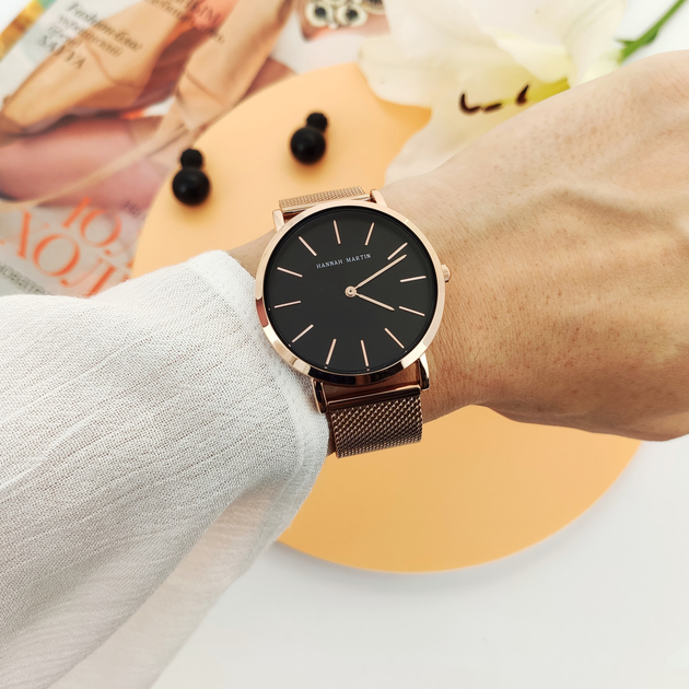 Hannah Martin rose gold black ROZETKA SMARTTIME