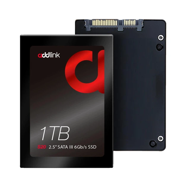 SSD накопичувач AddLink S20 1TB 2.5" SATA III 6Gb/s 3D TLC SSD (ad1TBS20S3S) - Фото 3 SSD накопичувач AddLink S20 1TB 2.5" SATA III 6Gb/s 3D TLC SSD (ad1TBS20S3S) - зображення 3