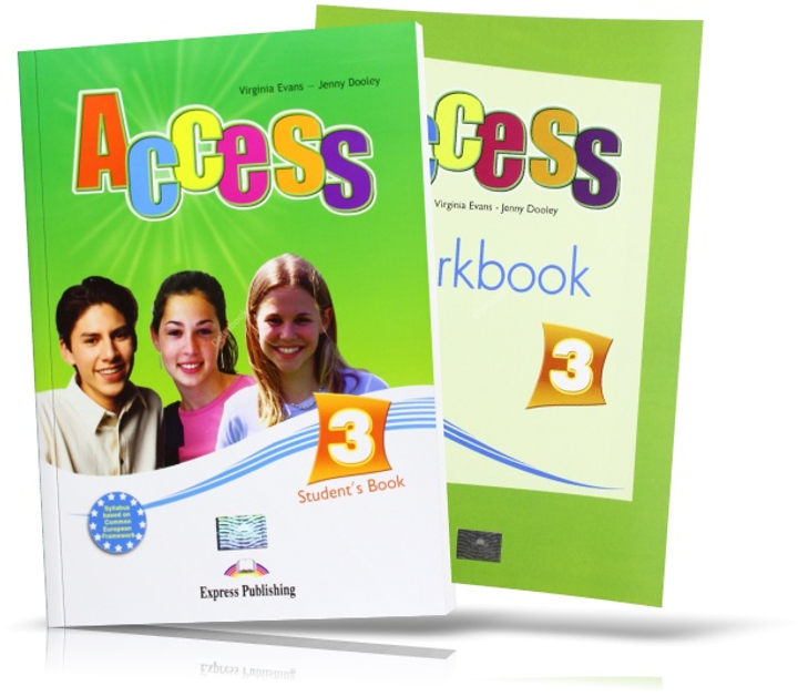 Книга Access 3, Student'S Book + Workbook / Учебник + Тетрадь.