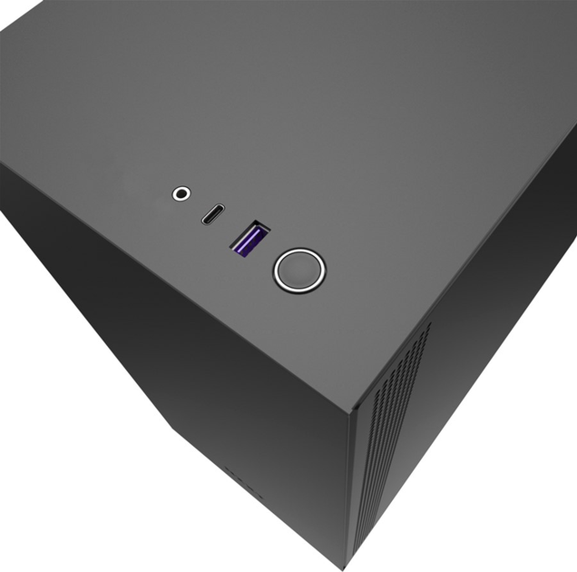 Корпус NZXT H510 Matte Black-Red (CA-H510B-BR) - зображення 13