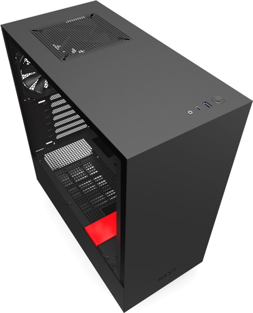 Корпус NZXT H510 Matte Black-Red (CA-H510B-BR) - зображення 8