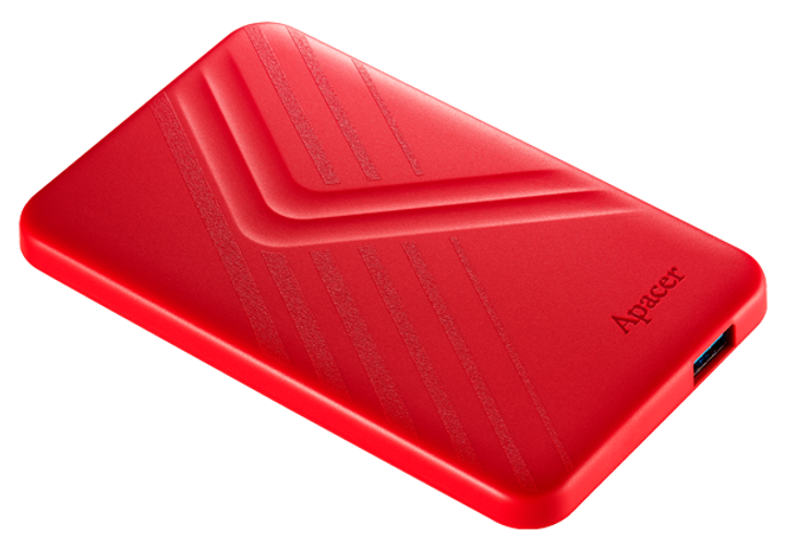Жорсткий диск Apacer AC236 1TB 5400rpm 8MB AP1TBAC236R-1 2.5" USB 3.1 External Red - зображення 2