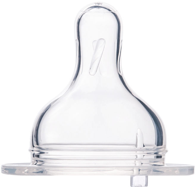 Соска силіконова Canpol Babies EasyStart каша до пляшечок з широким отвором 2 шт. (21/733) - зображення 1