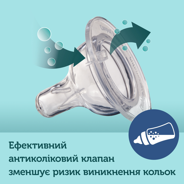 Соска силіконова Canpol Babies EasyStart каша до пляшечок з широким отвором 2 шт. (21/733) - зображення 4
