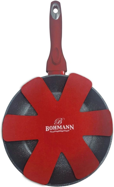 Сковорода Bohmann 22*4.7см із мармуровим покриттям (BH 1005-22 MRB) - зображення 4