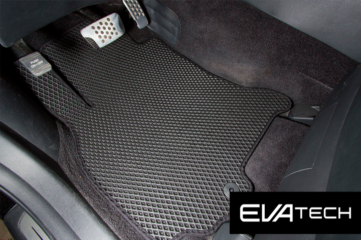 Коврики в салон EVAtech для Infiniti FX, 1 поколение (S50), (03-08) EVA полимерные черные - изображение 2