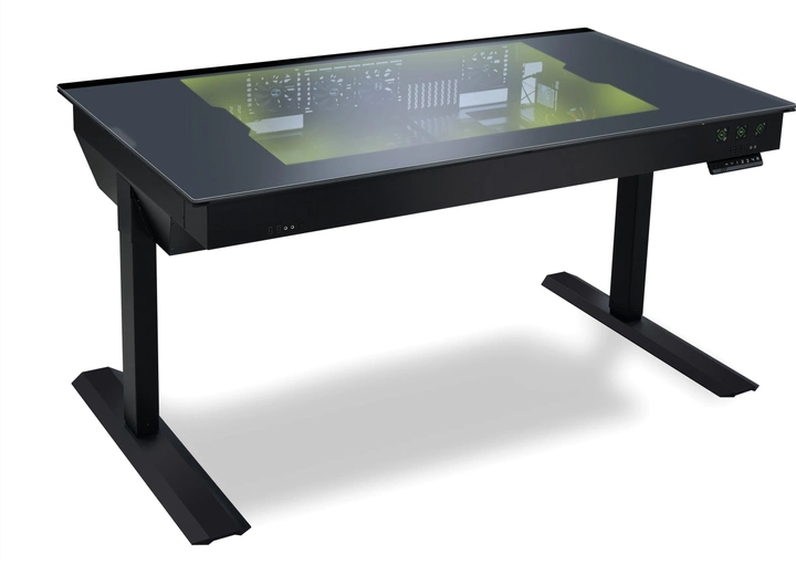 Корпус-стіл Lian Li DK05-FX EU Black Gaming Desk (G99.DK05FX.02EU) - зображення 2