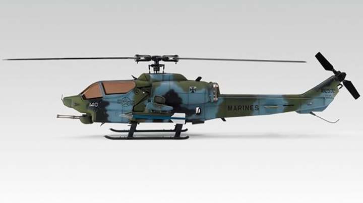 Thunder Tiger Копийный фюзеляж AH-1W Field Green Mini Titan