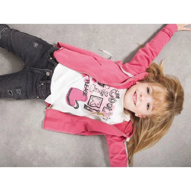 Кардиган с капюшоном PLEASE kids 104 см LK08042G/0316 - изображение 4