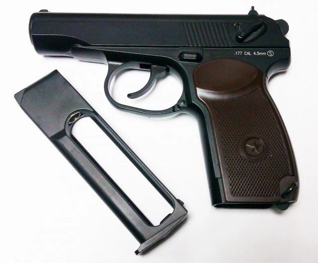 Пневматичний пістолет KWC Makarov PM ( KM44DHN ) - зображення 2