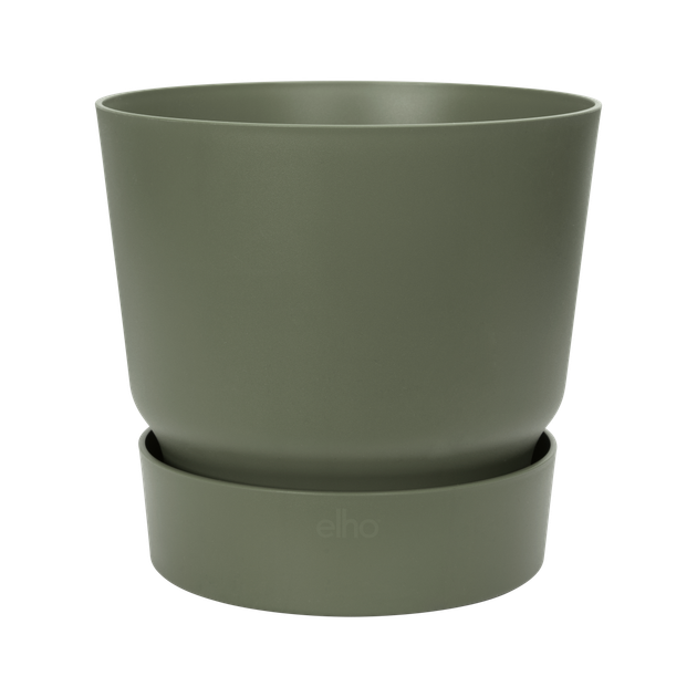 Горщик для квітів Elho Greenville Round круглий 55 л 47 x 44 см (332488) Зелений - Фото 5 Горщик для квітів Elho Greenville Round круглий 55 л 47 x 44 см (332488) Зелений - зображення 5