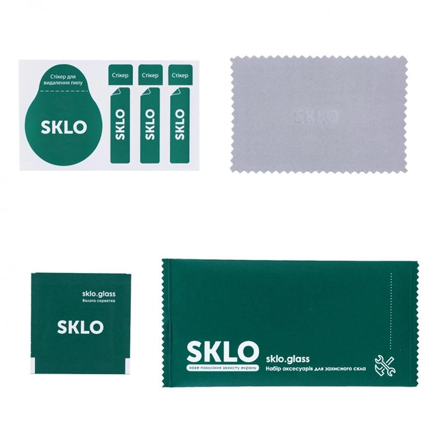 Защитное стекло SKLO 5D (full glue) для Xiaomi Redmi Note 10 / Note 10s Черный (166552) - изображение 4