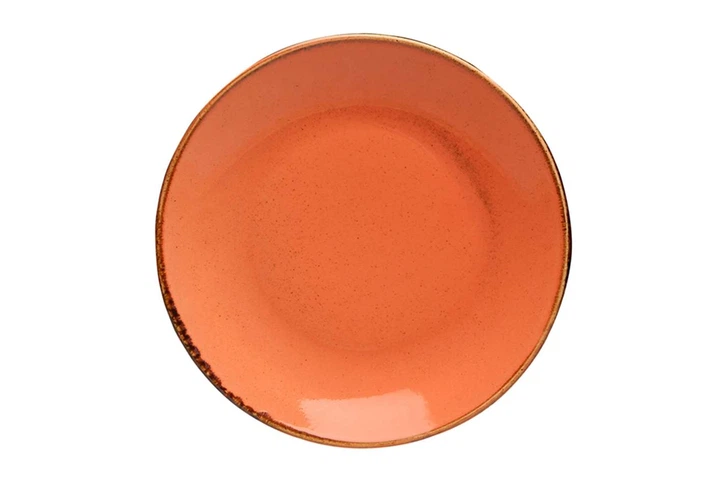 Тарілка Porland кругла Seasons Orange 280 мм - Фото 1 Тарілка Porland кругла Seasons Orange 280 мм - зображення 1