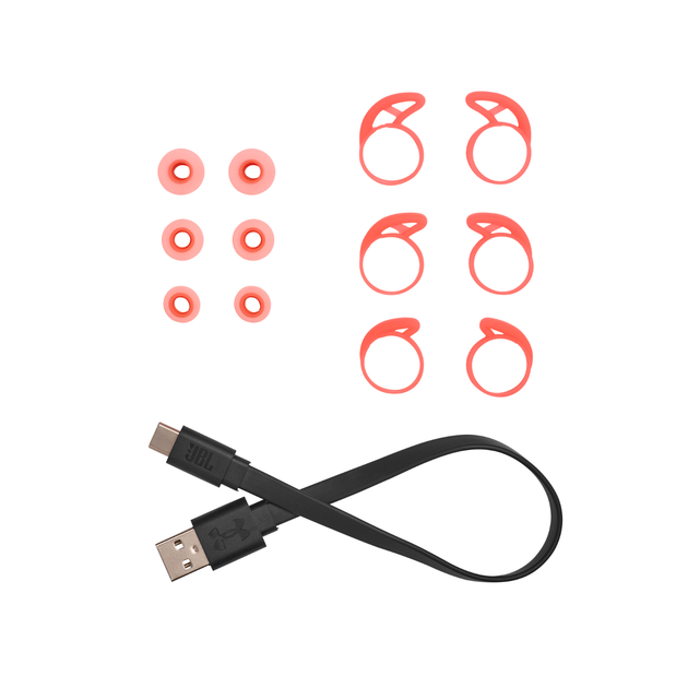 Наушники Under Armour JBL True Wireless Streak Red (UAJBLSTREAKRED