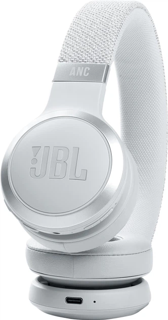 Навушники JBL LIVE 460 NC White (JBLLIVE460NCWHT) - зображення 7