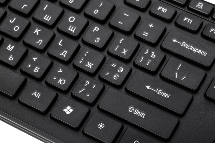 Клавіатура бездротова 2E KS210 Slim (2E-KS210WB) - зображення 6