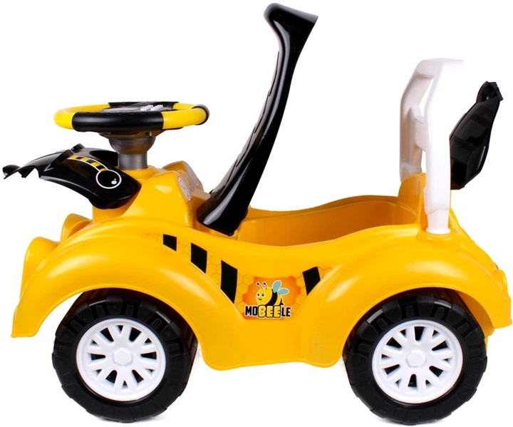Jeździk Technok Auto na spacery Żółto-czarny (4823037606689) - obraz 3