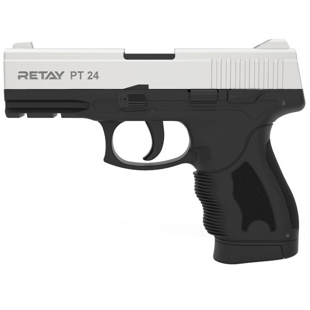 Пістолет стартовий Retay PT24 9мм chrome (R506980C) - зображення 1