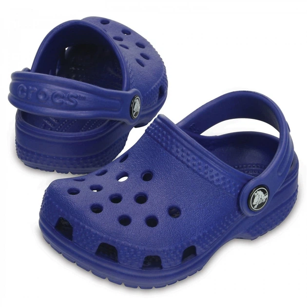 Дитячі сабо Crocs Kids Littles C2/C3 11441-4O5 Сині 17 - Фото 4 Дитячі сабо Crocs Kids Littles C2/C3 11441-4O5 Сині 17 - зображення 4