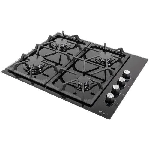 Газова варильна поверхня weilor gg 634 bl - зображення 3