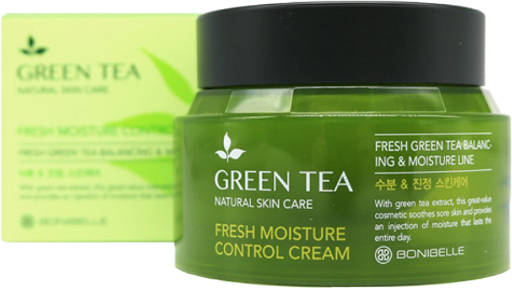 Крем для лица Bonibelle Зеленый Чай Green Tea Fresh Moisture Control ...