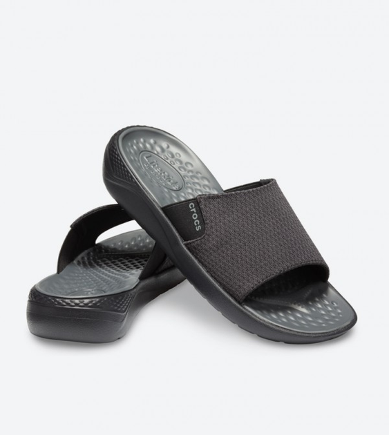 Crocs literide on sale mesh slide