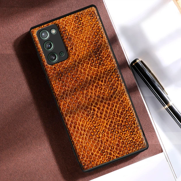 Шкіряний чохол Boxface Samsung N980 Galaxy Note 20 Snake Brown (41247) - Фото 1 Шкіряний чохол Boxface Samsung N980 Galaxy Note 20 Snake Brown (41247) - зображення 1