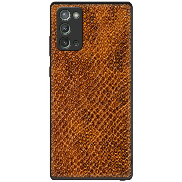 Шкіряний чохол Boxface Samsung N980 Galaxy Note 20 Snake Brown (41247) - Фото 2 Шкіряний чохол Boxface Samsung N980 Galaxy Note 20 Snake Brown (41247) - зображення 2