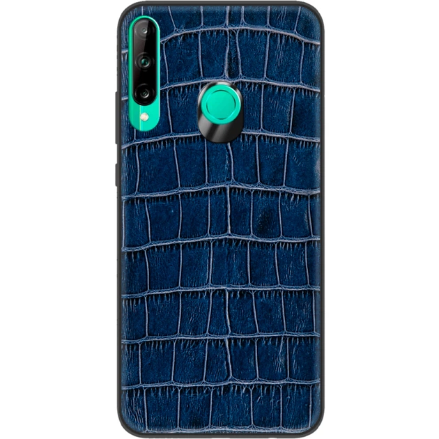 Кожаный чехол Boxface Huawei P40 Lite E Crocodile Blue (40671) - изображение 2