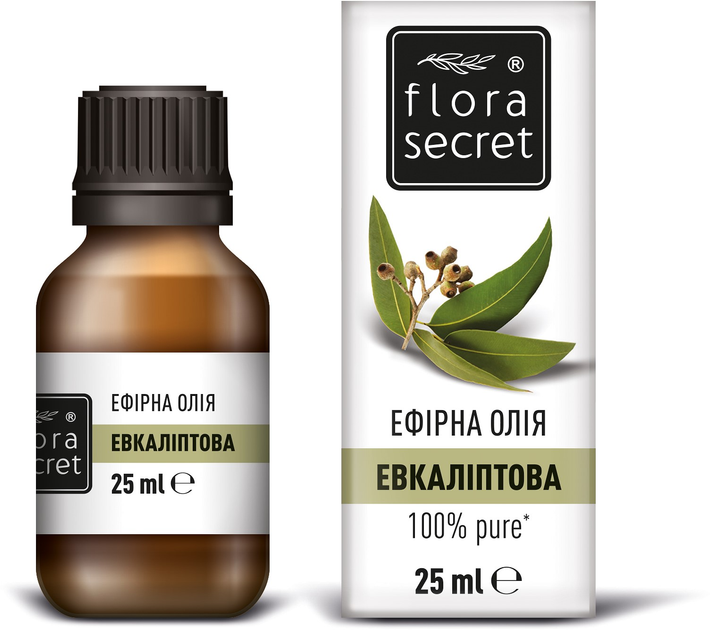 Эфирное масло Flora Secret Эвкалиптовое 25 мл (4820174890179) 