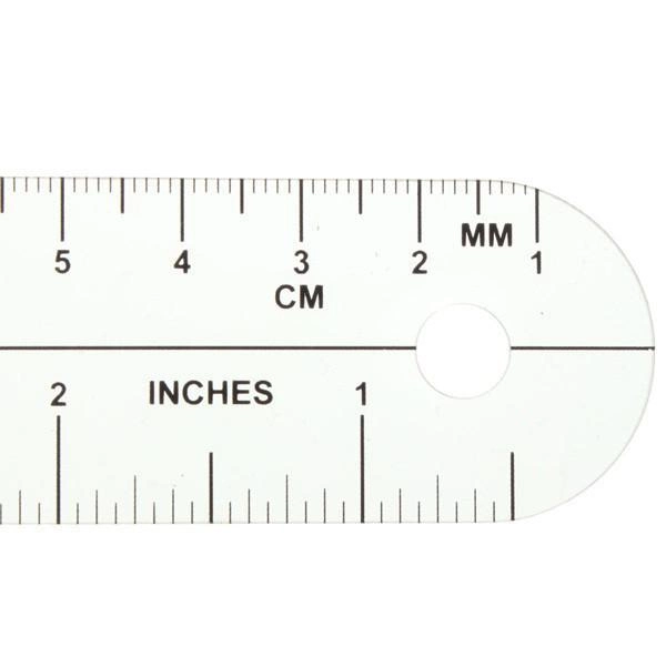 Гониометр линейка для измерения подвижности суставов 320 мм 360° - изображение 8