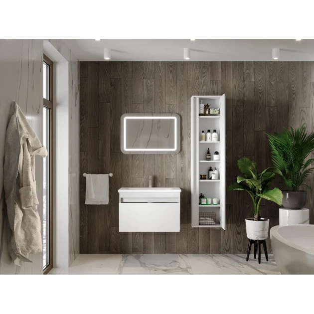 Тумба Juventa Malta 80 з умивальником Soft 80 Білий - изображение 4
