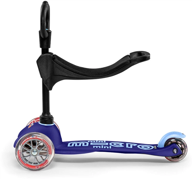 Hulajnoga dziecięca Micro Mini 3 w 1 Deluxe Niebieska (7640108560087) - obraz 2