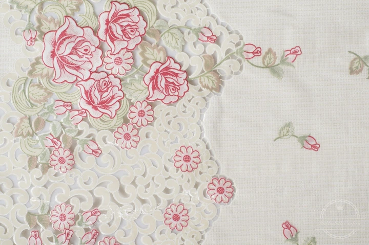Клейонка кухонна Lace Ажур 1.32 м різнобарвна пог. м. (111-А) - Фото 2 Клейонка кухонна Lace Ажур 1.32 м різнобарвна пог. м. (111-А) - зображення 2