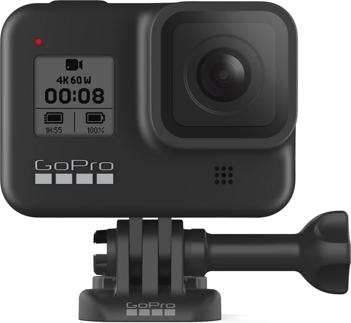Відеокамера GoPro HERO 8 Black (CHDHX-802-RW) – фото, відгуки