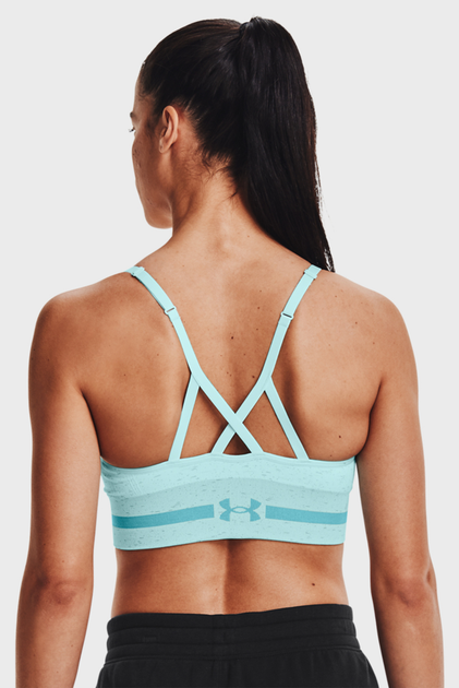 Женский мятный топ UA Seamless Low Long Htr Bra-BLU Under Armour XL  1357232-441 от продавца: MDF – в интернет-магазине ROZETKA