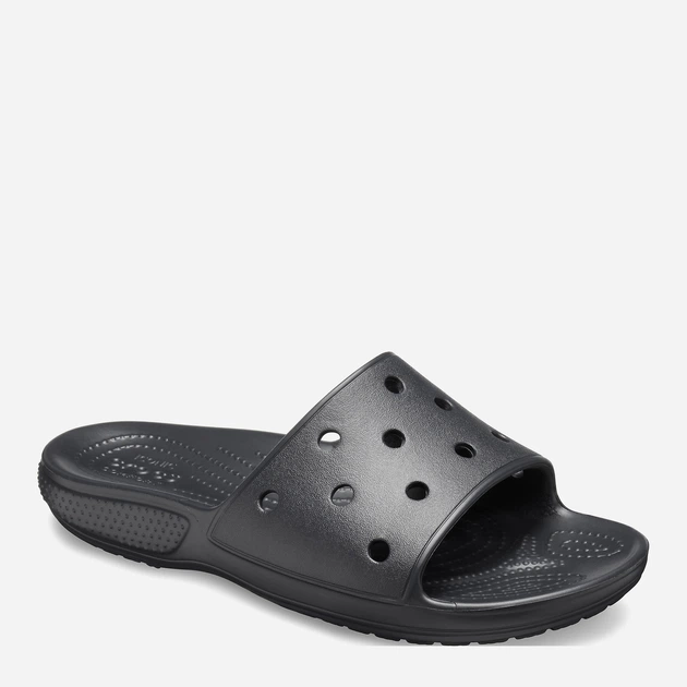 Klapki damskie Crocs Classic Slide 206121-001 43-44 (M10/W12) 28 cm Czarne (191448438316) - obraz 3
