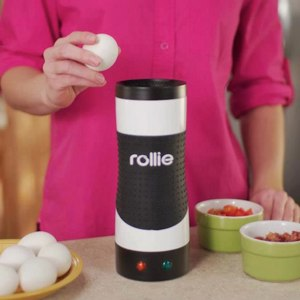 Омлетница Rollie Egg Master Прибор для быстрого приготовления яичницы EGG Master Pro Cooking возможность добавления ингредиентов белый черный (op24076599) - изображение 5