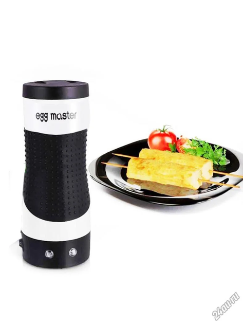 Омлетница Rollie Egg Master Прибор для быстрого приготовления яичницы EGG Master Pro Cooking возможность добавления ингредиентов белый черный (op24076599) - изображение 8